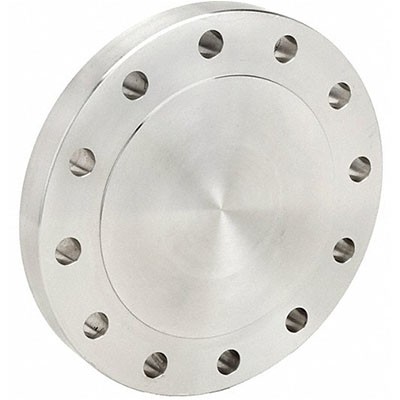 1 zdvihnutá slepá príruba tváre